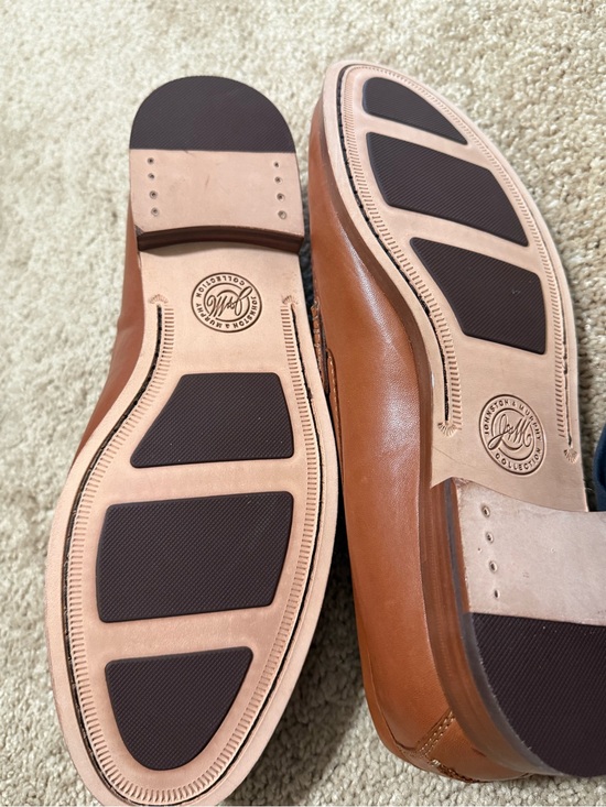 baldwin Tan Leather Penny Loafer main image 2